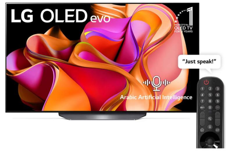 LG OLEDevo TV 65inch CS3 WebOS Smart AI ThinQ Magic Remote,Dolby Vision HLG,AI Picture,AI Sound Pro(9.1.2ch)Dolby Atmos.