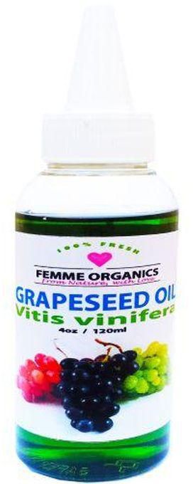 Femme Organics Grapeseed Oil 120ml