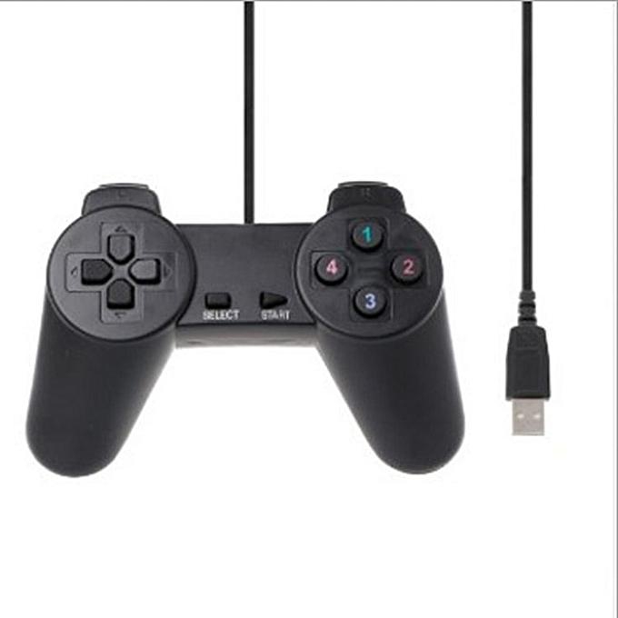 Generic USB 1.01/ 2.0 Controller Gamepad For PC USB Joystick For PC Game Wired Computer Control For Windows Laptop Plug And Play FCSHOP