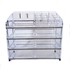 Transparent Cosmetic Organizer With Drawer