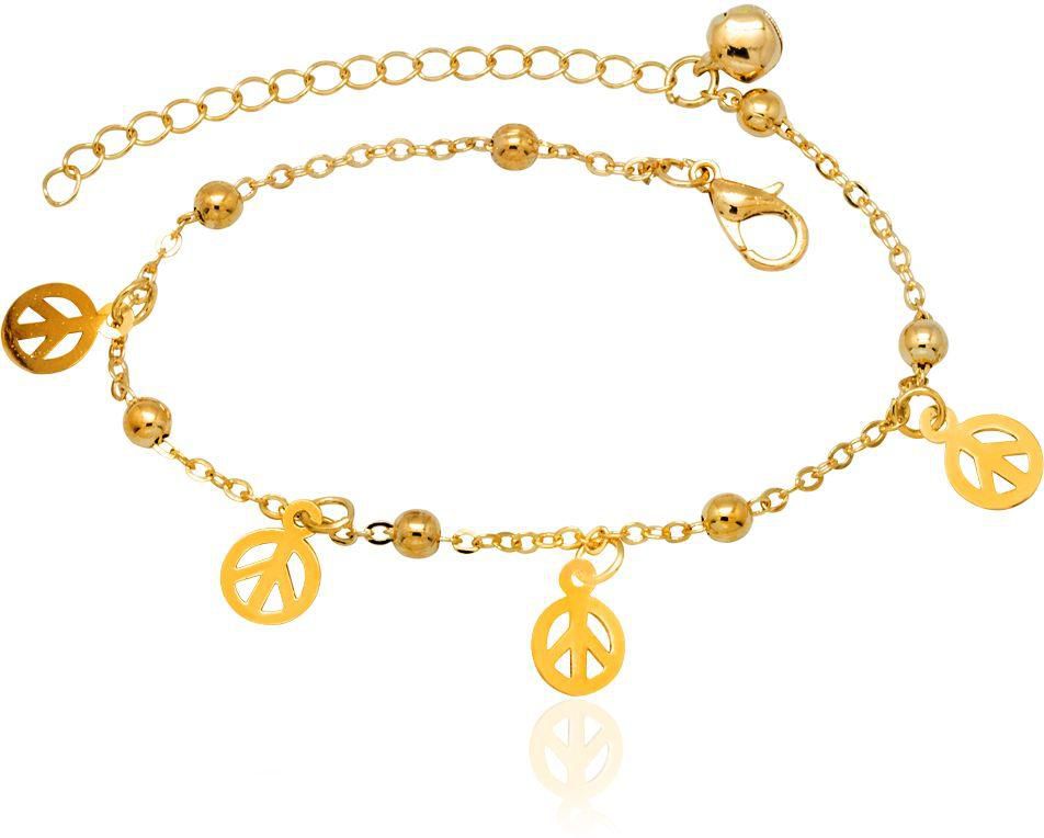 18K Yellow Gold Plated Anklet [MM642]
