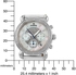 JBW White Leather White dial Chronograph for Women [Jb-6210l-q]