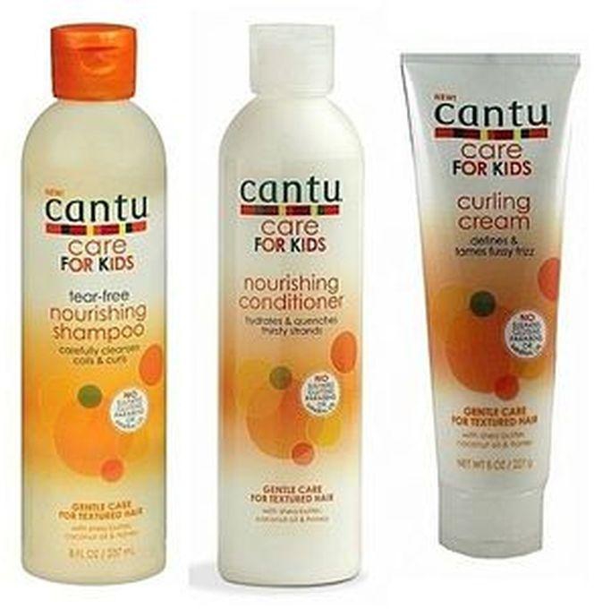 Cantu Kids Care Shampoo, Conditioner And Curling Cream