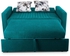 Get Aldora Emza Sofa Bed, Two Seats, 140x80x85 Cm - Turquoise with best offers | Raneen.com