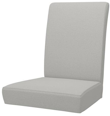HENRIKSDAL Chair cover, Orrsta light grey
