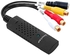 USB Video Capture Card Black/Red/Yellow