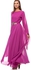 Reeta Samaha A Line Dress for Women - M, Purple