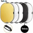 80x120cm Oval Reflector Photography 5 In1 Light Mulit Collapsible Portable Photo