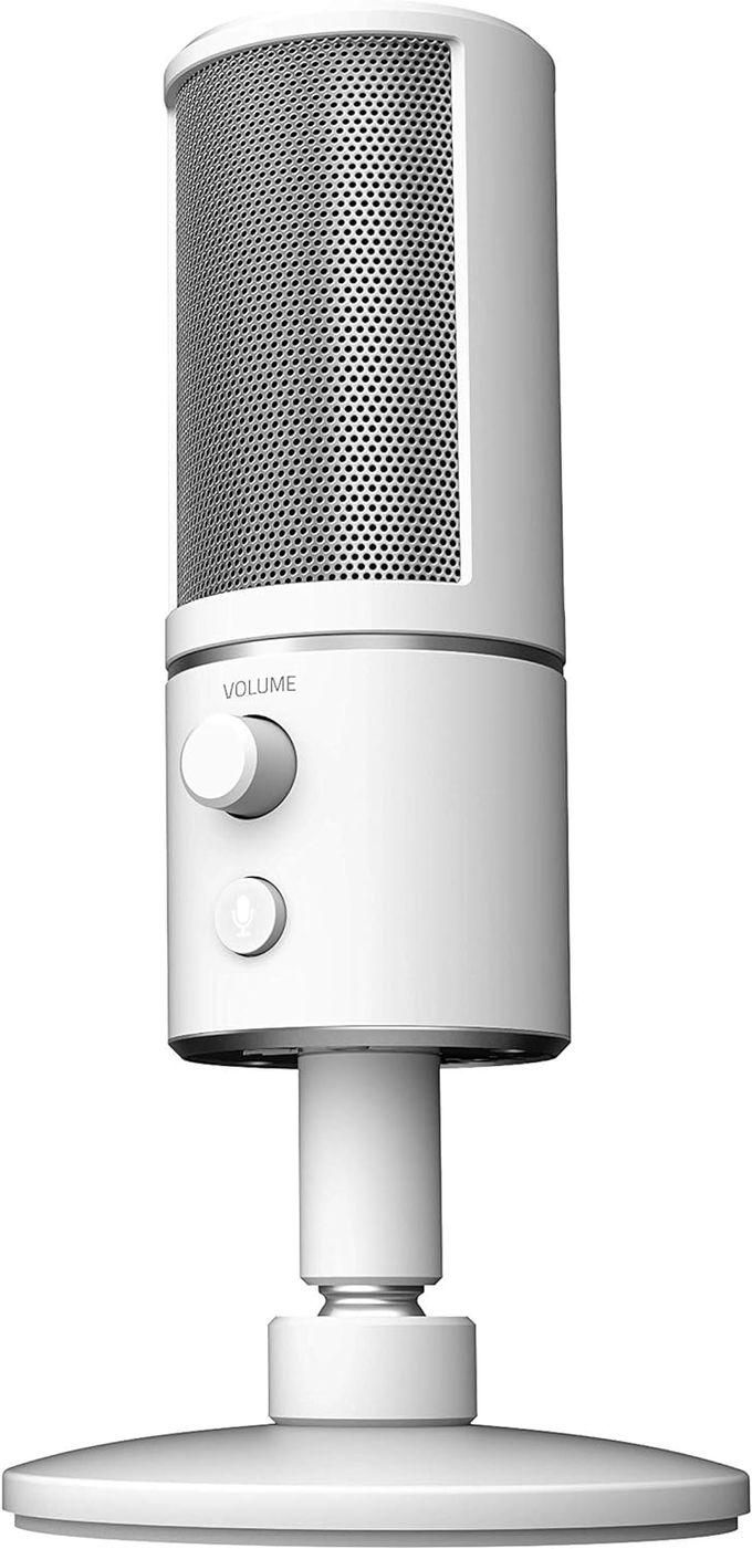 Razer Seiren X USB Streaming Microphone: Professional Grade - Built-in Shock Mount