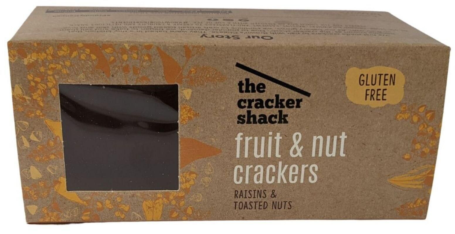 The Cracker Shack Gluten Free Fruit And Nut Crackers 200g