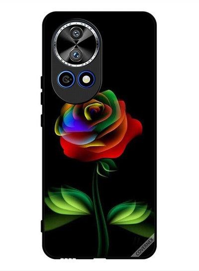 Protective Case Cover For Huawei nova 12 Pro Rainbow Color Rose