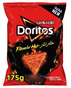 Doritos Flamin Hot Tortilla Chips 175 g