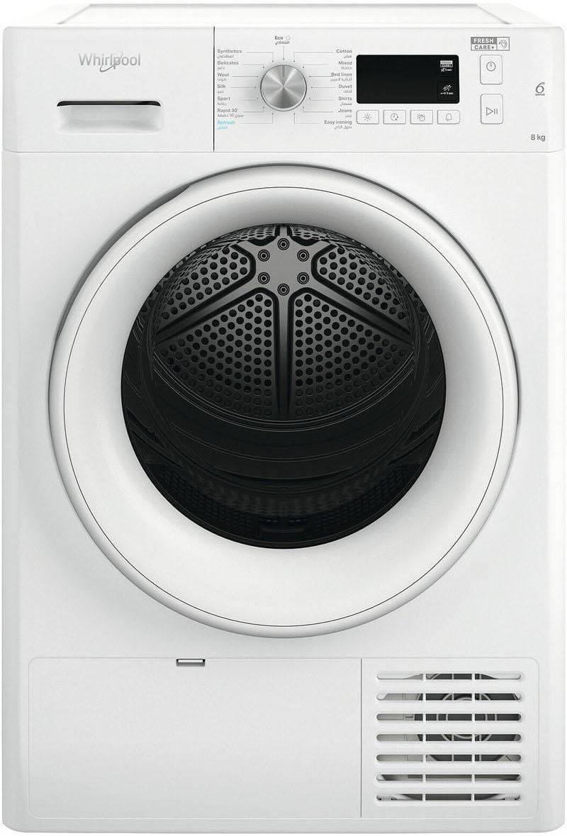 Whirlpool Condenser Tumble Dryer: 8kg