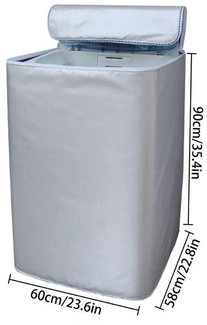 Top Load Washing Machine Cover Waterproof Dustproof Sunproof -Fits Upto 10kg