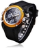 ALIKE AK7110 Sports Waterproof Dual Time Display Wrist Watch Quartz Wrist Watch w/Alarm/Stopwatch for both Men and Women