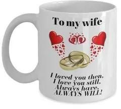 Generic I Love That You're My Wife/Coffee Mug Tea Cup Gift White M