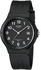 Casio Men's Black Dial Resin Band Watch - MW-59-1B