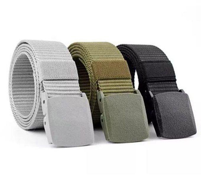 Fashion Men Adjustable Canvas Belt -Tactical Belts