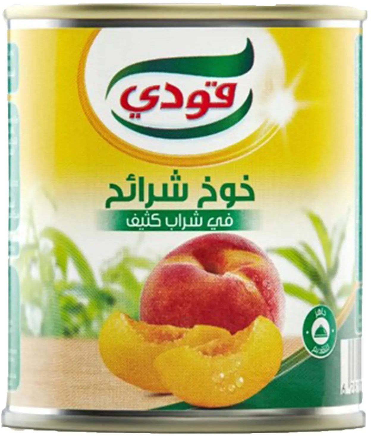 Goody peach slices in heavy syrup 822 g