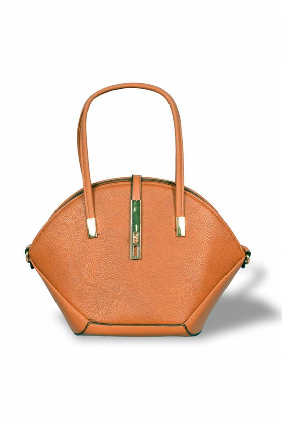 Top Handle Bag For Women Orange Color