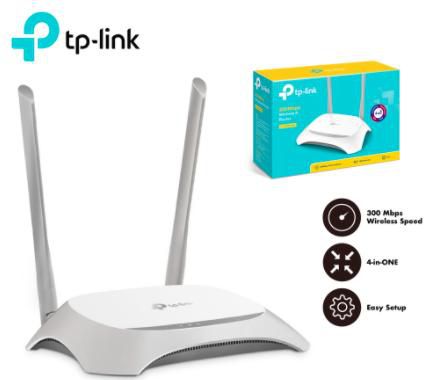 TP-LINK Wireless N300 UniFi WiFi Router TL-WR840N