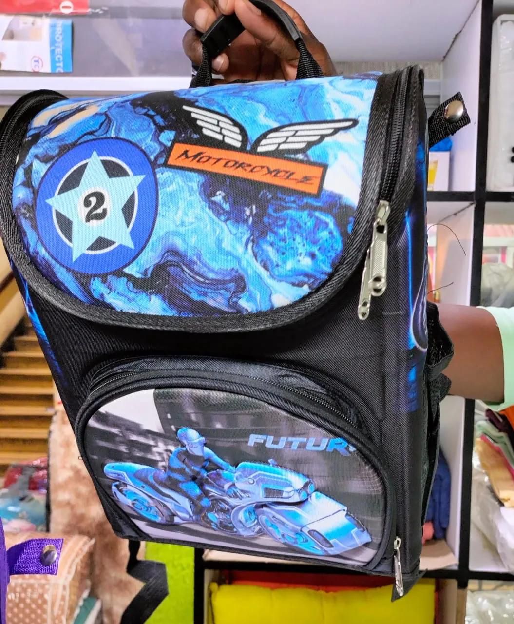 Generic Cartoon Themed School Bag Pack- New Style School Bags Boys Backpack for Chirldren Kids PopularDesign Children Backpack