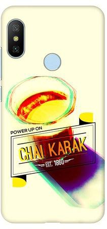 Matte Finish Slim Snap Basic Case Cover For Xiaomi Mi A2 Lite (Redmi 6 Pro) Chai Karak