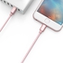 Anker 3ft Nylon Braided USB Cable with Lightning Connector Apple MFi  iPhone Pink Cable