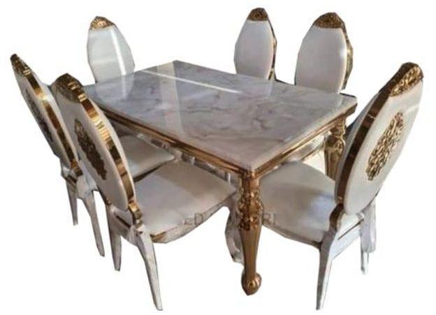 Exclusive 6Seater Marble Dinning Set(Color Options)(Lagos,IB,Ogun)