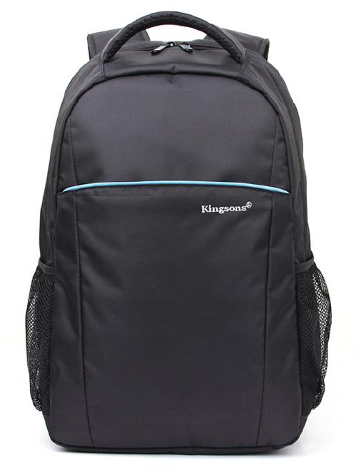 Kingsons K8337W 15.6 Inch Black Laptop Backpack