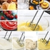 NALACAL Electric Cake Hand Mixer, Whisk Food Mixer Function on Self-Control and Turbo Boost, Pack with 4 Stainless Steel Accessory Food Beaters for Cake Bread (UK Plug)