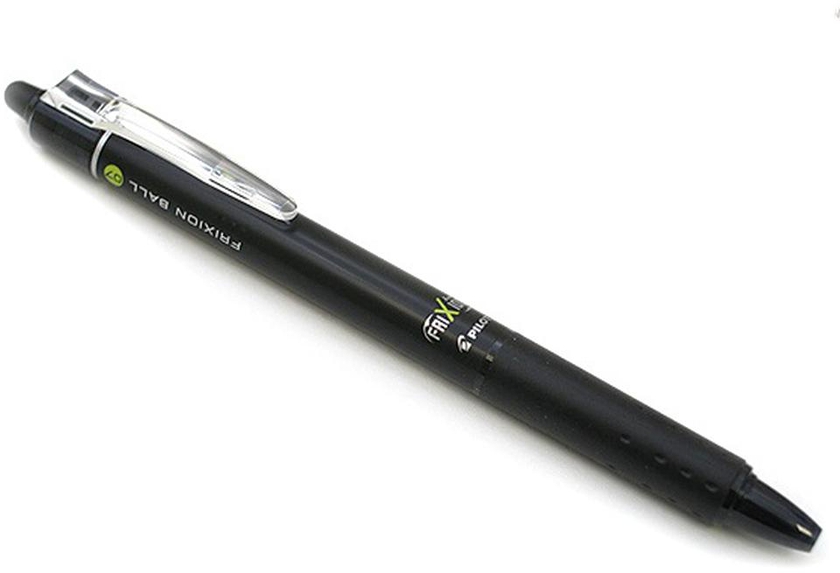 Pilot Frixion Retractable Erasable Gel Ink Pen 0.7MM (Black)