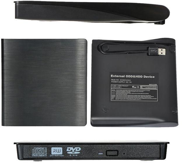 Ultra Slim Portable USB 3.0 DVD-RW External DVD Drive DVD