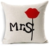 Mr Right And Mrs Always Right Pillow Cover