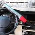 AUTO SNAP Universal Car Steering Wheel Locks Baseball Anti Theft Lock Random Color Pack of 1