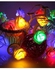 LED Rose Flower Battery Operated String Light Red/Blue/Yellow 9x17cm
