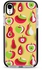 Protective Case Cover For Apple iPhone XR Modern Apple Full Print