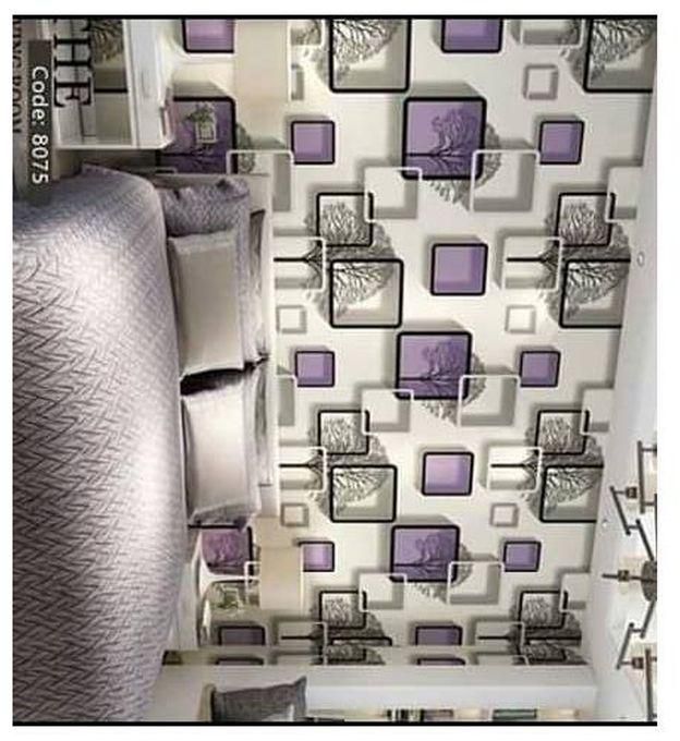 Purple 3D Wallpaper