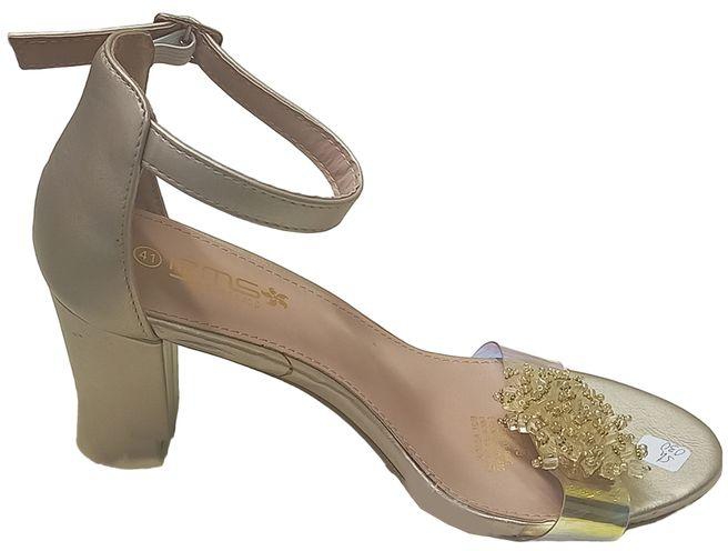 Fashion Ladies Wedding/occasion Shoes - Gold