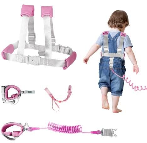 Toddler Leash & Baby Anti Lost Wrist Link -2m -2 In 1