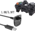 2pcs Charging Cable For Xbox 360 Controller