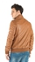 Ravin Men Camel Pu Leather Jacket