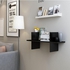 Modern Home Modern Shelf - 60 Cm - Black