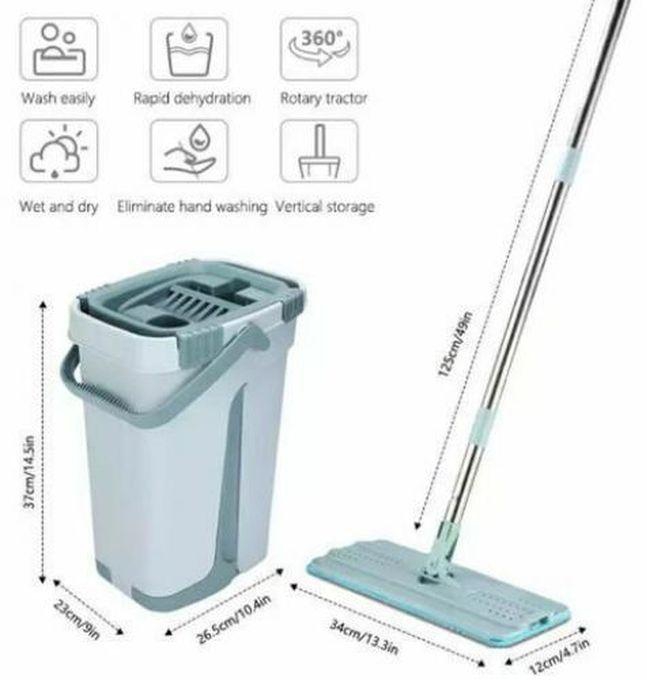Squeeze Smart Mop & Bucket Plastic
