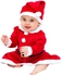 Santa velvet Dress Costume-Girl Mrs. Claus Baby & Toddler