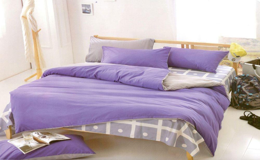 Comforter Bedding Set,  Double size, Purple