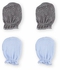 babyshoora Newborn Gloves - 4 pieces - High Quality Cotton With Stylish Graphics