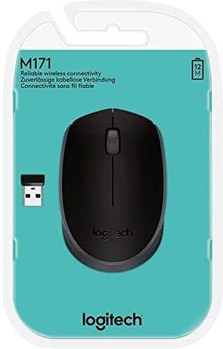 Logitech M171 Wireless Mouse 2.4 Ghz wireless Wireless range, Black