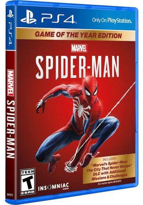 Insomniac Games Marvel's Spider-Man - Game Of The Year Edition - PS4