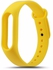 Replaceable TPU Wrist Strap for Xiaomi Mi Band 2 Smart Bracelet - yellow